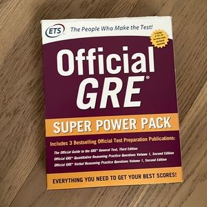 ETS Official GRE Super Power Pack